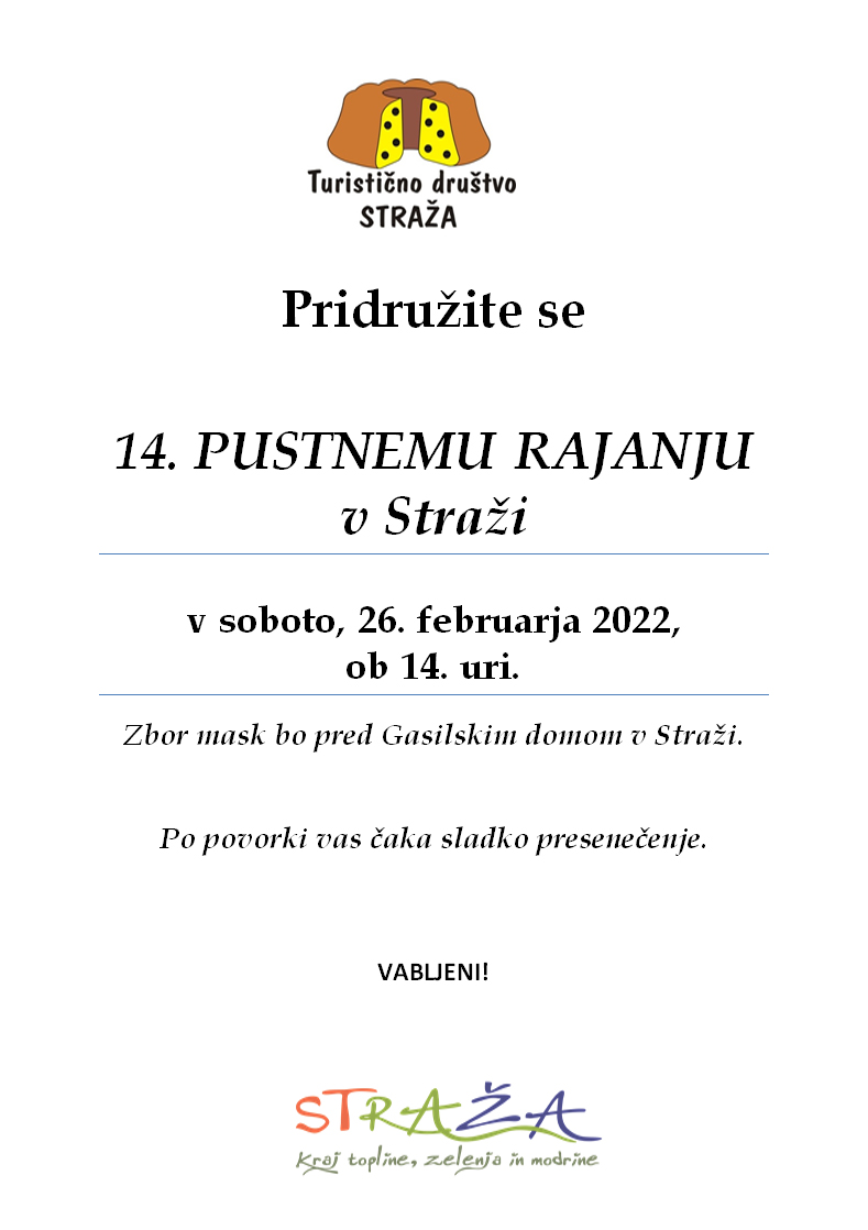 Pustna povorka v Straži
